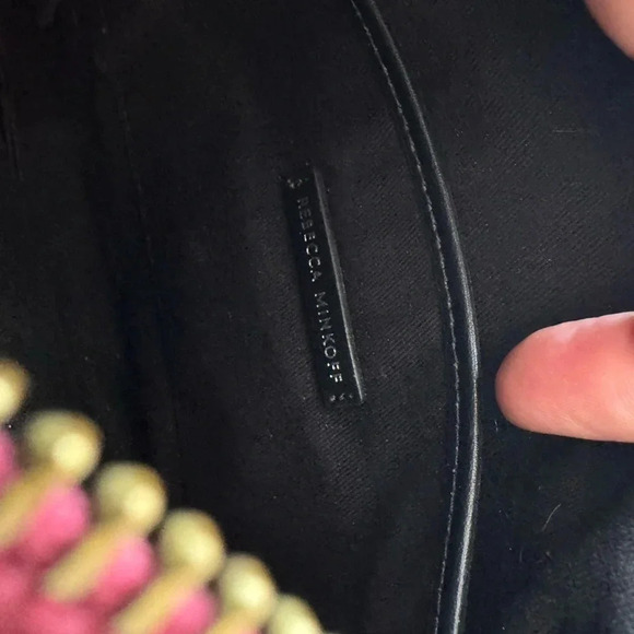 Rebecca Minkoff Mini MAC Crossbody Cardinal cranberry red - Picture 11 of 12